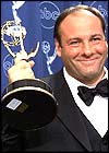James Gandolfini took the acting honours for his role as Tony Soprano at last year's Emmys (AP)