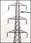 An electricity pylon (PA)