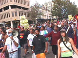 The Block march on parliament