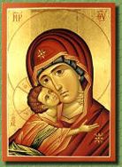 Icon of the Theotokos, "She Who Sweetly Kisses"