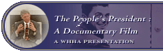 feature - the peoples president > new documentary film