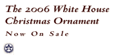 2006 white house christmas ornament - now on sale