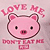 Love Me—Don't Eat Me Pink Tank