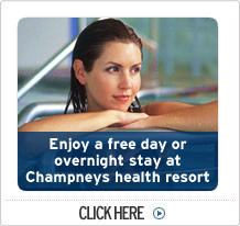 Enjoy a free day or overnight stay at Champneys health resort