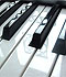 On Music - piano keyboard