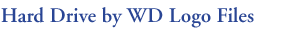 Hard Drive by WD Logo Files
