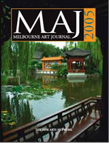 Cover of Melbourne Art Journal 2005
