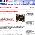 London Assembly Update