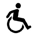 Wheelchair icon(small)