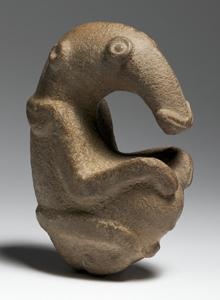 Papua New Guinea, Western Highlands, Ambum Valley 'The Ambum stone' c.1500 BCE, greywacke stone, purchased 1977, collection of the National Gallery of Australia