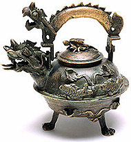 Unknown artist 'Ceremonial kettle' 17th?19th century, brass National Gallery of Australia, Canberra