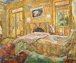 Grace Cossington Smith Interior with verandah doors 1954 oil on composition board National Gallery of Australia, Canberra Bequest of Lucy Swanton 1982