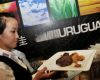The big barbeque at Uruguays stand in the Shanghai World Expo
