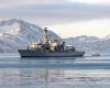 The Type 23 frigate sailing in South Georgia waters  (Photo MOD)