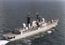 The Type 42 destroyer takes over from HMS Portland 