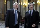 Foreign Affairs minister Timerman and Uruguayan counterpart Luis Almagro
