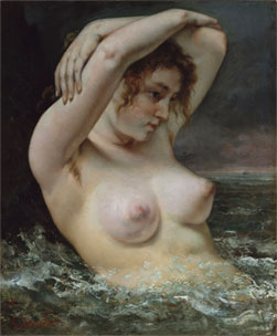 La mujer de las olas