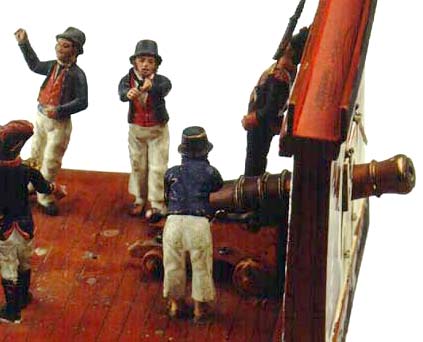 Uniformes de marineros espaoles de principios del siglo XIX