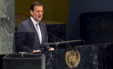 Rajoy ignora a los manifestantes