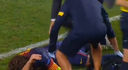 Grave lesión Carles Puyol 2012 - Champions League 