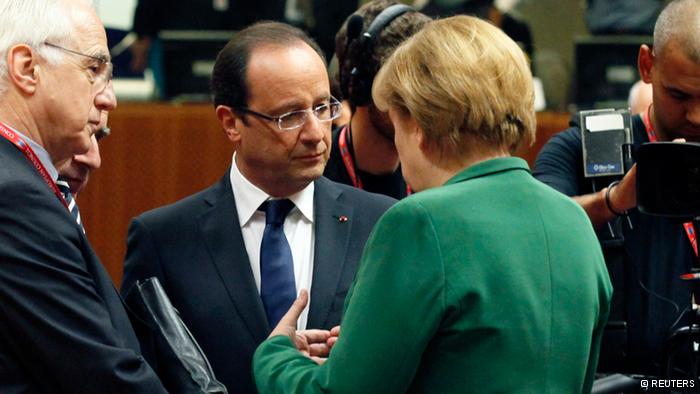Frankreichs Präsident Francois Hollande und Bundeskanzlerin Angela Merkel (Foto: REUTERS)