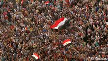 Demonstranten auf dem Tahrir-Platz in Kairo (Foto: Reuters)