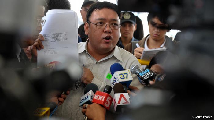 Harry Roque, a Philippine human rights lawyer (Photo: JAY DIRECTO/AFP/Getty Images) 