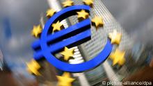 Das Euro-Zeichen vor der Europäischen Zentralbank (Foto: dpa)