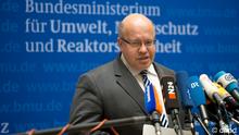 Porträt von Bundesumweltminister Peter Altmaier (Foto: DPA)