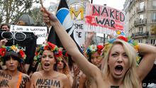 Femen-Proteste in Frankreich (Foto: dapd)