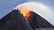 Vulkanausbruch (Foto: dpa)