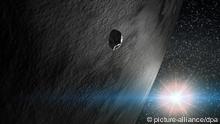 Asteroid fliegt an der Erde vorbei (Foto: dpa)