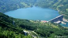 Perucac Lake near Bajina Basta, Serbia