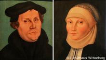 Портреты Мартина Лютера и его жены Катарины фон Бора