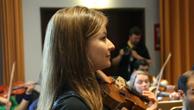 Arabella Steinbacher rehearses with Iraqi Youth Orchestra