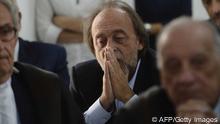 Verurteilte italienische Forscher nach der Urteilsverkündung (Foto: AFP/Getty Images)