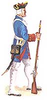 Infante de marina en 1748