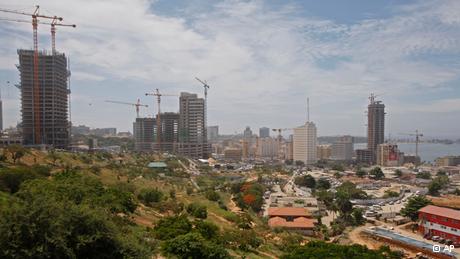 Skyscrapers in Luanda, Angola. Photo: AP, Schalk van Zuydam)
