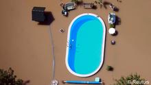 ATTENTION EDITORS - REUTERS PICTURE HIGHLIGHT TRANSMITTED BY 1515 GMT ON JUNE 10, 2013 TPE08 A garden with a swimming pool is inundated by the waters of the Elbe river during floods near Magdeburg in the federal state of Saxony Anhalt. REUTERS/Thomas Peter REUTERS NEWS PICTURES HAS NOW MADE IT EASIER TO FIND THE BEST PHOTOS FROM THE MOST IMPORTANT STORIES AND TOP STANDALONES EACH DAY. Search for TPX in the IPTC Supplemental Category field or IMAGES OF THE DAY in the Caption field and you will find a selection of 80-100 of our daily Top Pictures. REUTERS NEWS PICTURES. TEMPLATE OUT