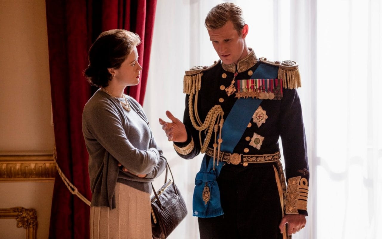 Matt Smith as the Duke of Edinburgh in Netflix's The Crown